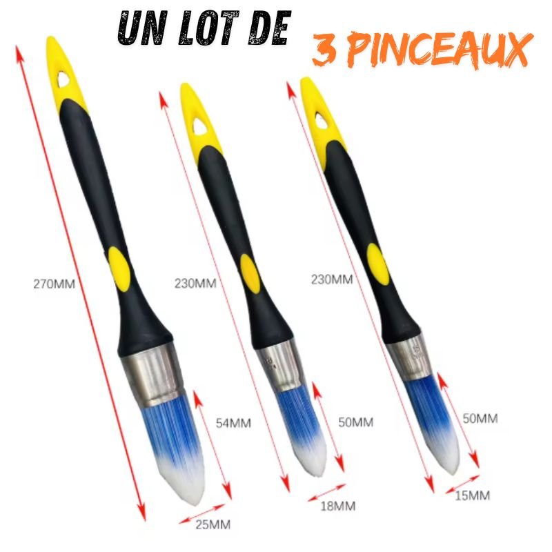 Pinceau peinture trois dimensions