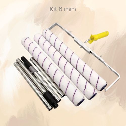 Rouleau peinture kit six millimètres